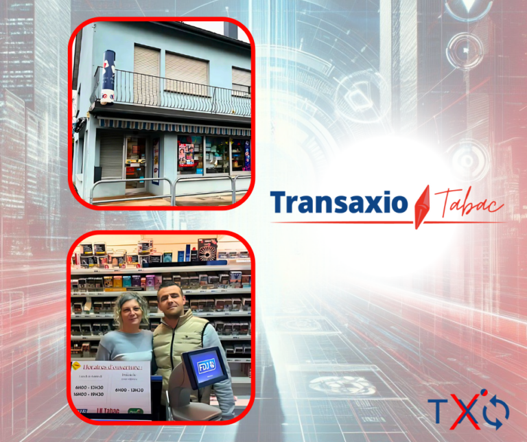 Devanture LK Tabac et les propriétaires.