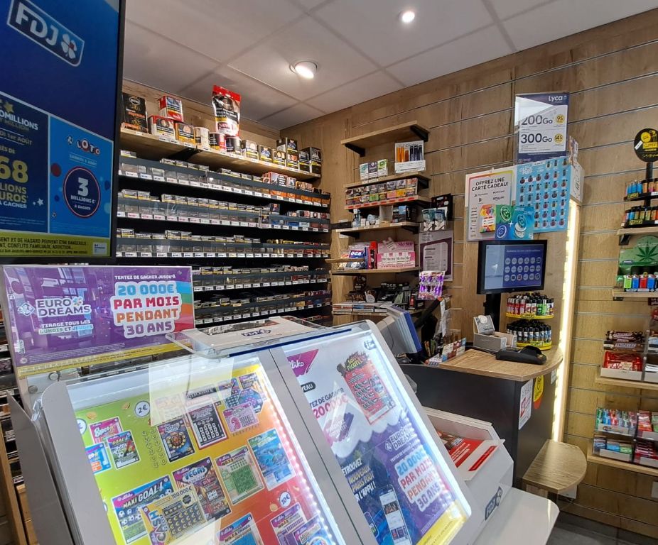 TABAC FDJ CENTRE-VILLE, REFAIT ET FIABLE