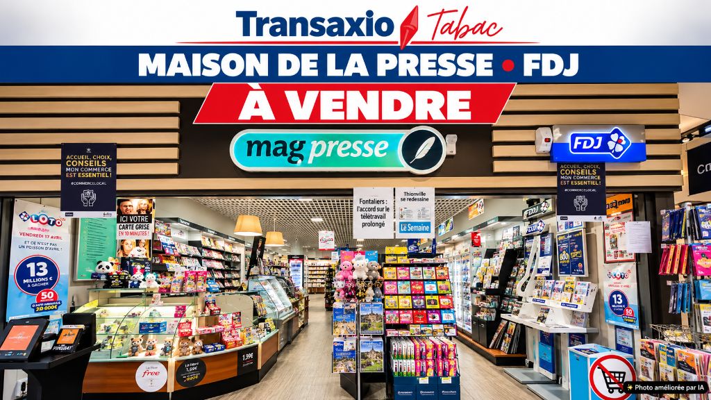 MANOM (57) A VENDRE PRESSE CARTERIE CADEAUX